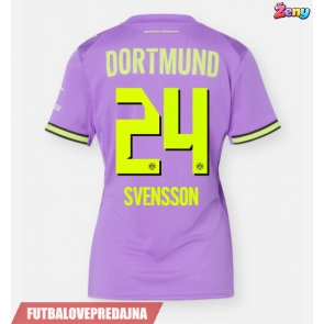 Lacne Ženy Futbalové dres Borussia Dortmund Daniel Svensson #24 2026-27 Krátky Rukáv - Tretina
